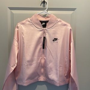 Nike Silk Cropped Jacket